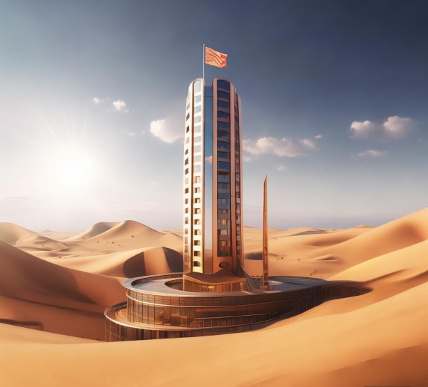 沙漠酒店，管理之都